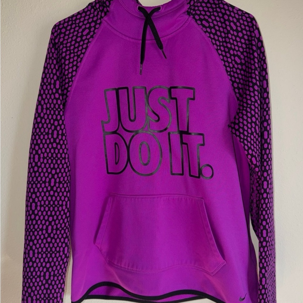 Nike Magenta Just Do It Hoodie